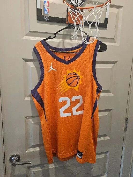 Jordan Phoenix Suns Jersey Deandre Ayton