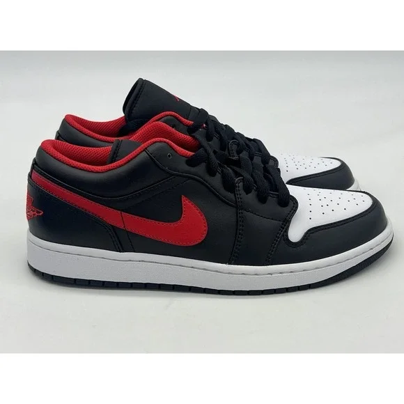 Size 11 - Jordan 1 Low White Toe 2022 553558-063 *COMPLETE BOX* New!