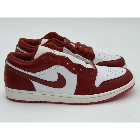 Size 13 - Nike Air Jordan 1 Low SE Dune Red Lobster FJ3459-160 No Box Lid