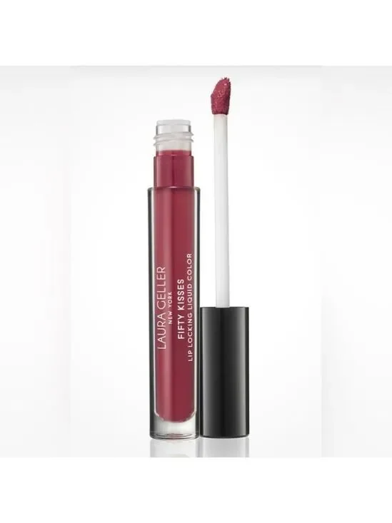 New Laura Geller Fifty Kisses Lip Locking Liquid Color in Makeout Merlot
