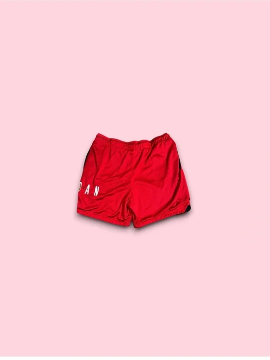 Nike Air Jordan Mens Basketball Shorts Mesh Red 7