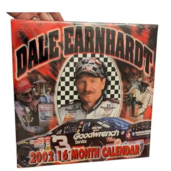 2002 Dale Earnhardt 16 Month Calendar Sealed