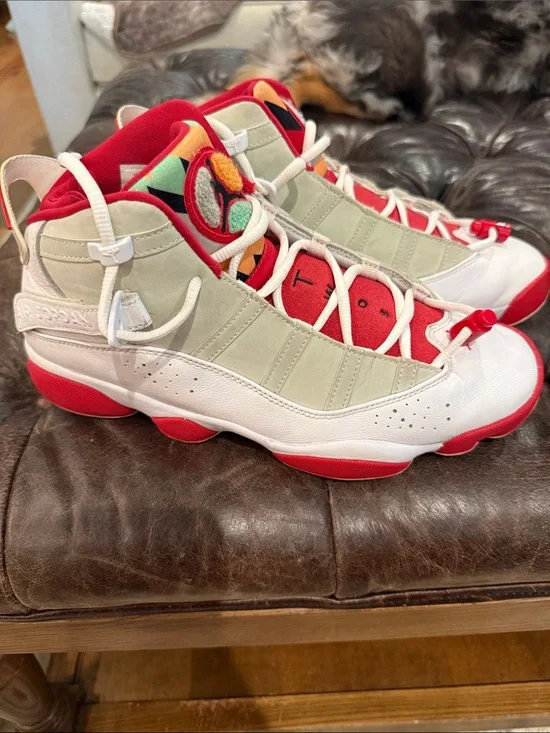 Preowned Jordan 6 Rings “Hare” men’s size 10
