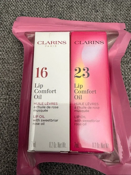 Clarins Lip Comfort Oil Duo