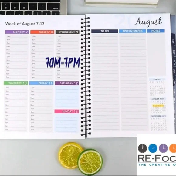 NEW! 24-25 ACADEMIC CALENDARS DESIGNED w/students @time2refocus time2refocus.com