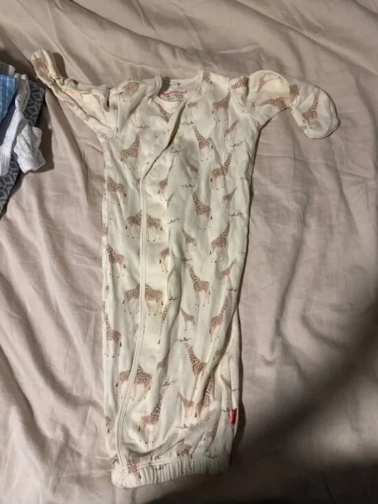 Magnetic Me Giraffe Organic Gown