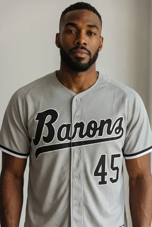 Authentics Classics Small Barons #45 Jordan Gray Jersey