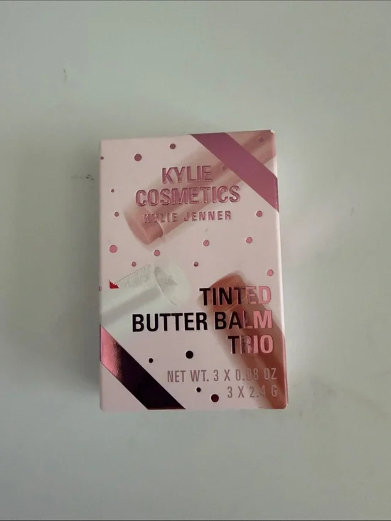 Kylie Cosmetics Tinted Butter Balm Trio - Light Pink