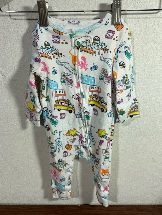 Roller Rabbit Road Trip Bodysuit 3-6 Months