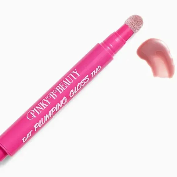 PINKY B BEAUTY “Dat Plumping Gloss Tho” in shade “Berry Me” (BRAND-NEW IN‎ BOX)