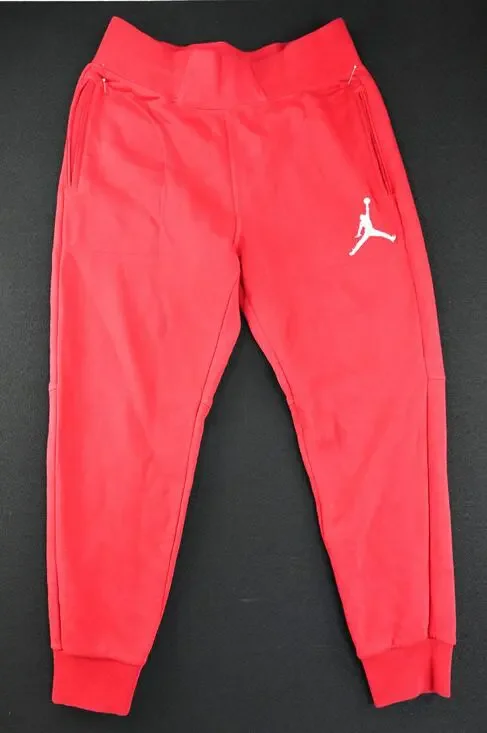 Air Jordan The Varsity Fleece Sweatpants Gym Red 689016-687 Men's XL NWT