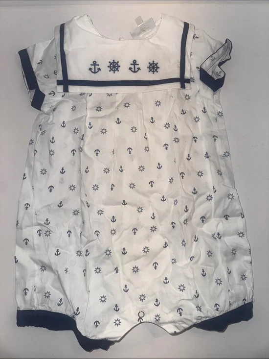Fantaisie Bébés Nautical Romper