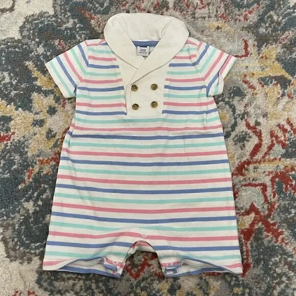 Janie and Jack Romer Jumper Onesie 3-6 months