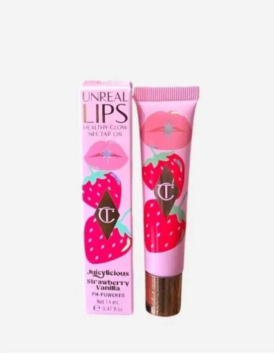 Charlotte Tilbury Juicy Lips Strawberry Lip Gloss - Pink