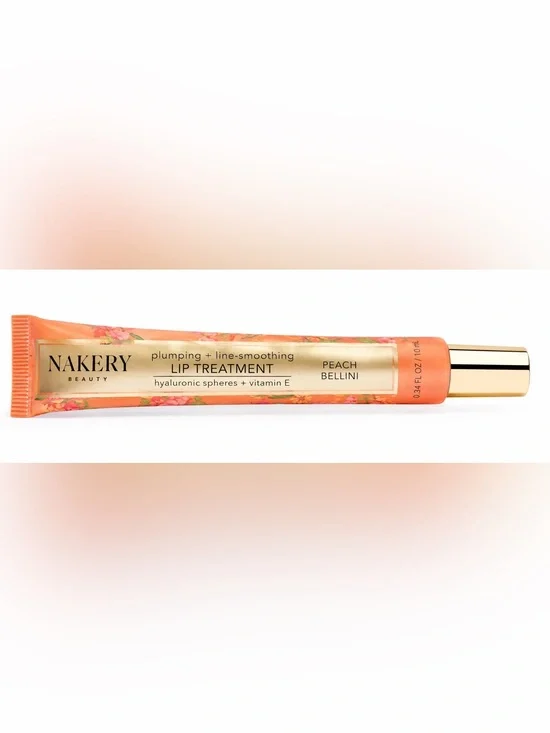 Nakery Peach Bellini Plumping Lip Treatment