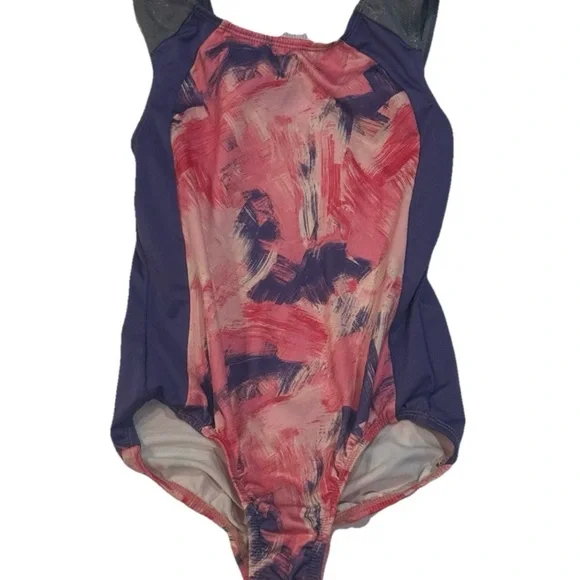 Girls Gymnastics‎ Leotard M 7/8 More Than Magic Pink Purple Athletic