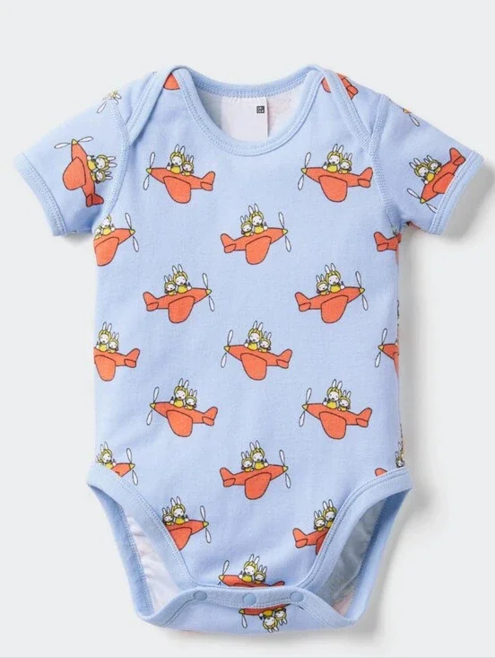 New Miffy Uniqlo Short Sleeve Bodysuit