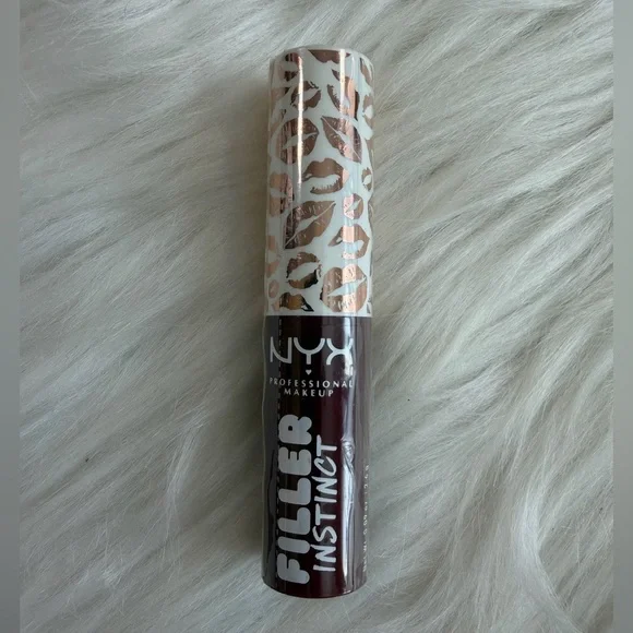 🩷5/$10 NYX Filler Instinct Lip Gloss - Rich Brown