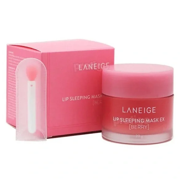 LANEIGE Lip Sleeping Mask EX in Pink Berry, .68 oz Full Size, NWT