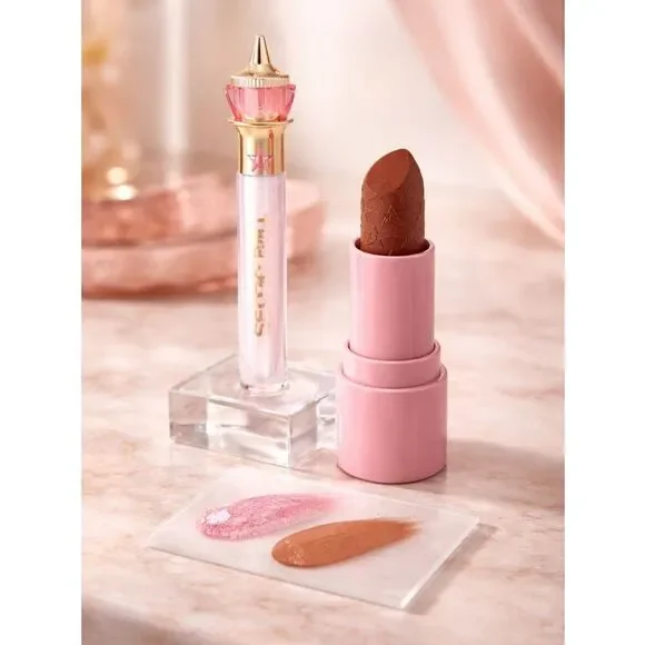 NIB Jeffree Star 1 The Gloss Lip Gloss and 1 Velvet Trap Lipstick