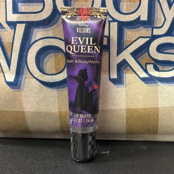 Disney Villains‎ Evil Queen Bath & Body Works Lip Gloss Purple .47 fl oz NEW
