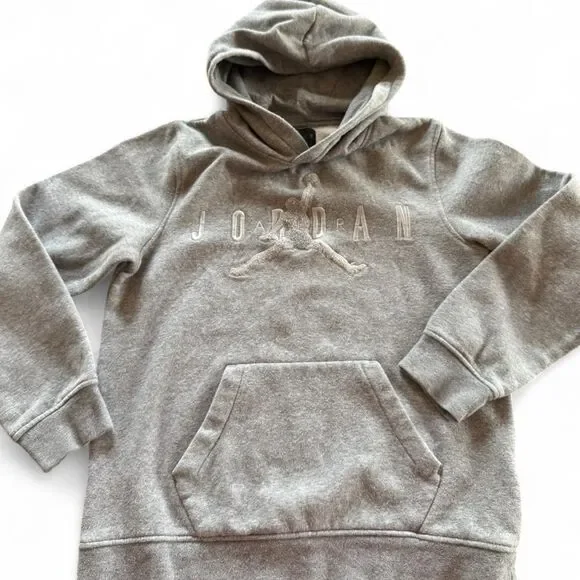 Jordan Men's Grey Hoodie