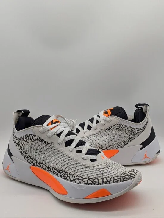 Nike Air Jordan Luka 1 Mens Size 13 White Orange Safari Shoes Sneaker DN1772-108