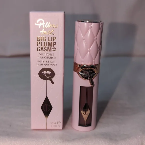 New!!!!Charlotte Tilbury Pillow Talk Big Lip Plumpgasm Plumping Lip Med-…