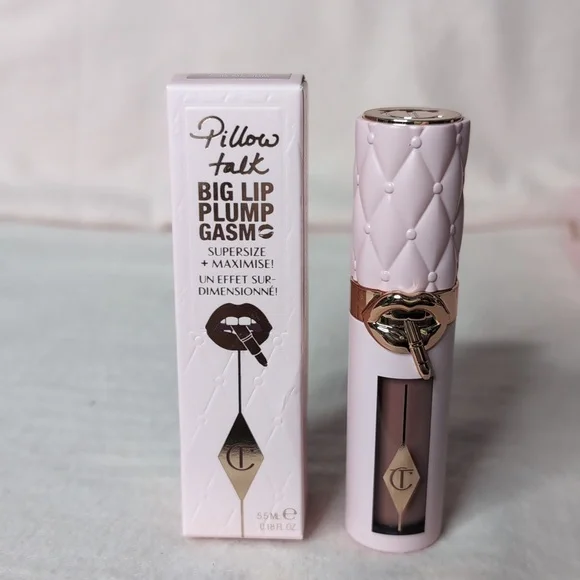 New!!!!Charlotte Tilbury Pillow Talk Big Lip Plumpgasm Plumping Lip:Fair…