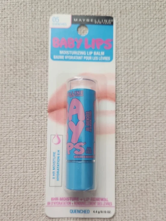 Maybelline Baby Lips Moisturizing Lip Balm - Bright Blue with Pink Accents