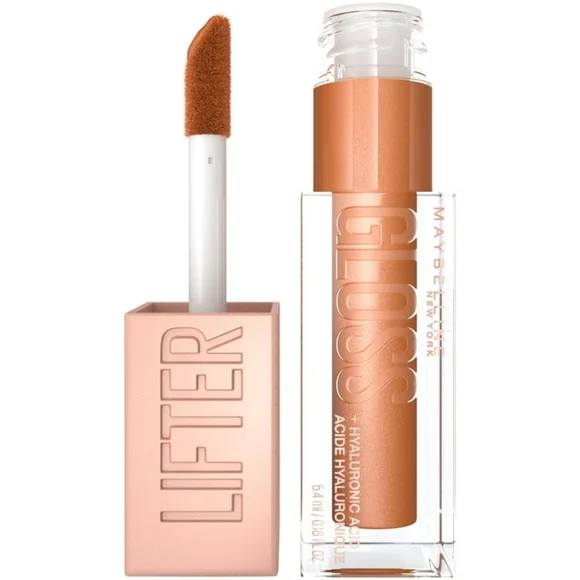 Maybelline Lifter Gloss  Hydrating Lip Gloss, 019 Gold