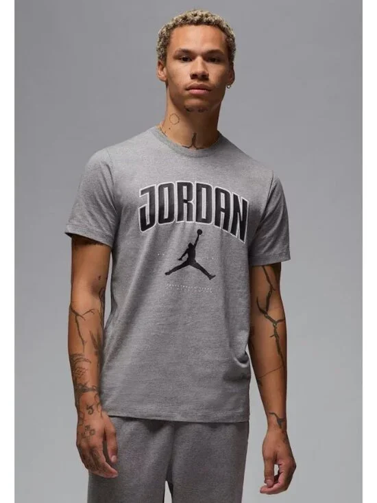 Men's Jordan City T-Shirt Gray HQ0009-091 Size M NEW WITH TAGS!