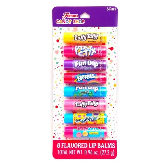 Candy Themed Lip Balm Set
