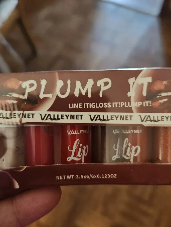 PLUMP It Lip Gloss Trio - Red, Brown, Nude