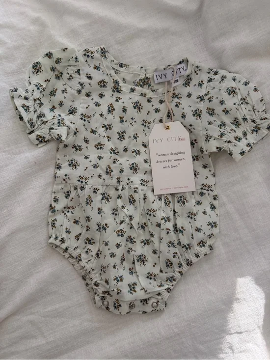 Ivy City Co baby romper