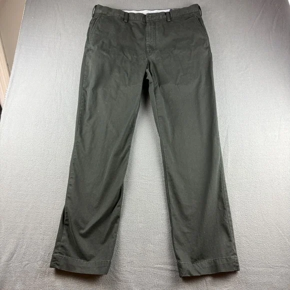 Polo Ralph Lauren Pants Men's 36x32 (Fits 37x32) Black Stretch Straight Fit Pony