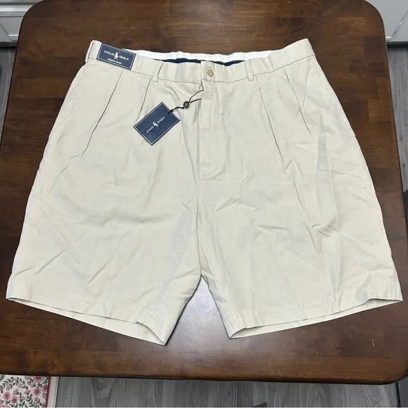 NWT Polo Golf Ralph Lauren Fairway Short Men's Khaki Shorts  Size 40
