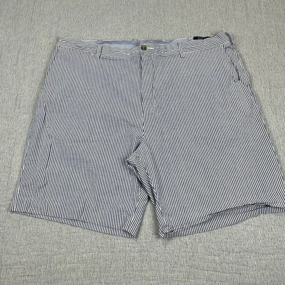 Polo Ralph Lauren Shorts Men's 40x9‎ Blue Stretch Straight Seersucker Pony