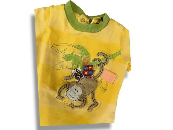 Infant Taggies Brand Monkey Romper