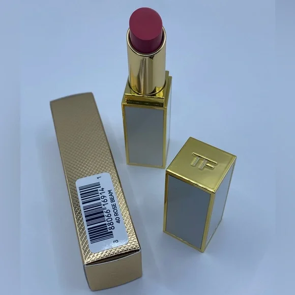 Tom Ford Soleil Ultra Shine Luxury Lip Color, 40 Rose Beam Lipstick NIB‎