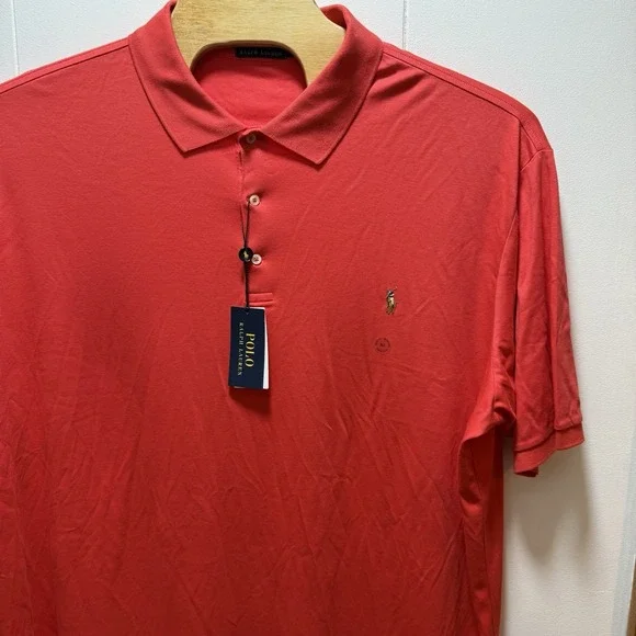 Polo‎ Ralph Lauren Polo Shirt Big & Tall Mens Size 3XLT Red NEW WITH TAGS