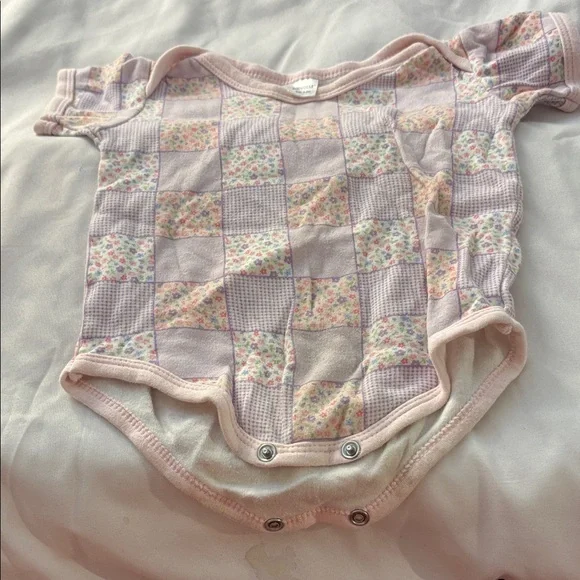 Baby Gear Pastel Patchwork Bodysuit 6-9 months