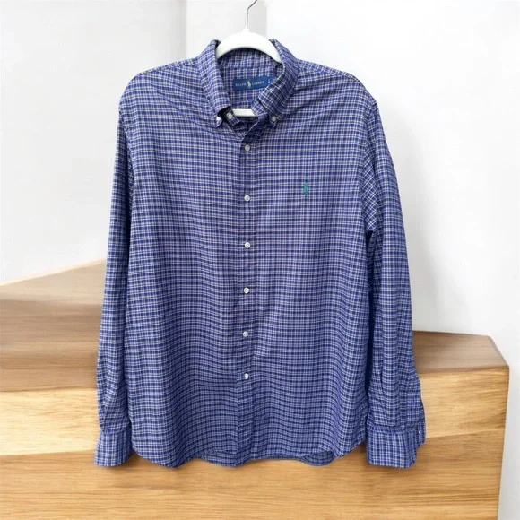 Ralph Lauren Men’s Long Sleeve Oxford Size Large