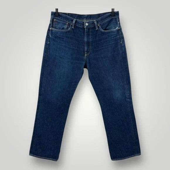 Polo Ralph Lauren‎ 067 Jeans Mens 40x30 Blue Vintage Straight Authentic Denim