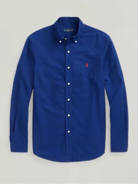 Polo Ralph Lauren Slim Fit Garment-Dyed Oxford Shirt