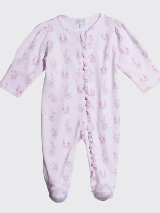 Kissy Kissy Girl's Fairytale Fun Footie Pajamas Zipper 3-6 Months