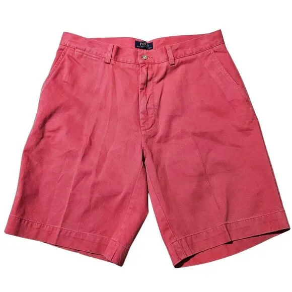 Polo Ralph Lauren Coral/Salmon‎ Shorts Men's Size 33