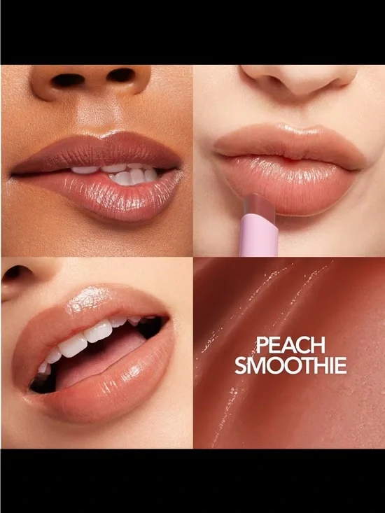Buxom Peach Smoothie Plumping Lip Glow Balm