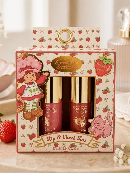 Strawberry Shortcake Lip & Cheek Tint Set NIB