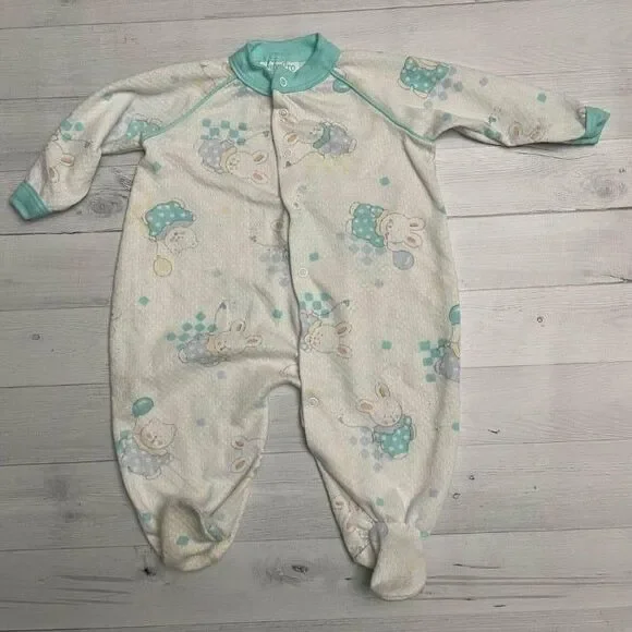 Vintage‎ babygro sleeper size large
